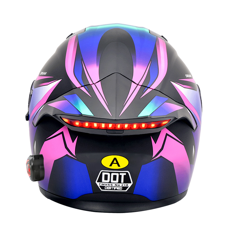 Мотошлемы DOT с двойным визоро – обзор и цена Full Face Motorcycle Helmet With Bluetooth