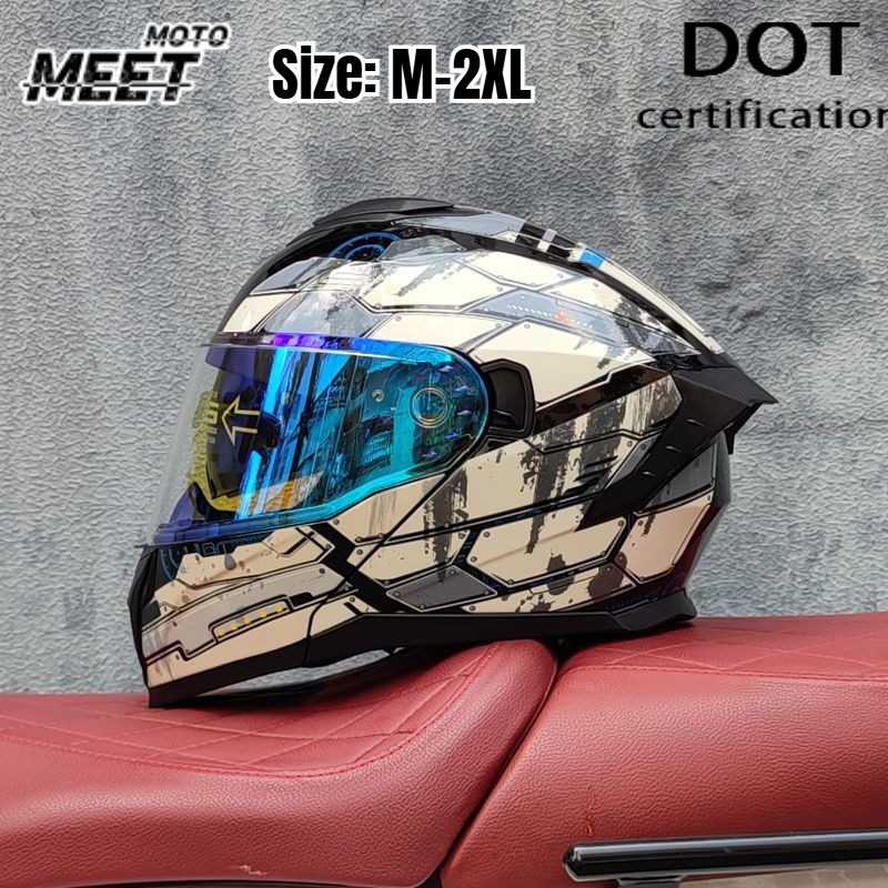Универсальный мотошлем для муж – обзор и цена Quick Release Buckle Motorcycle Helmet