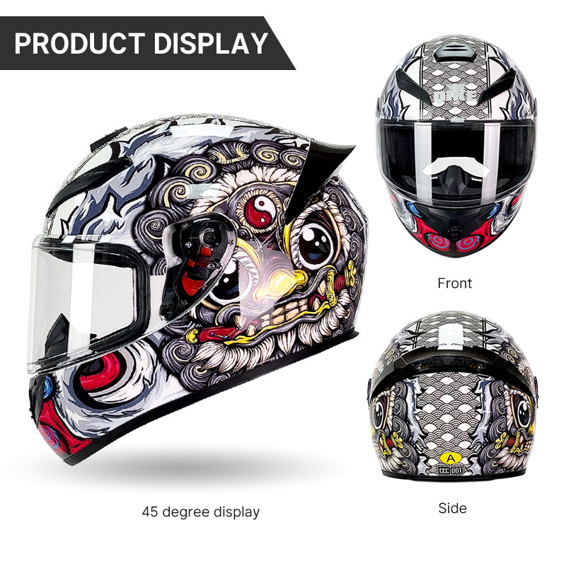 Полнолицевой мотоциклетный шле – обзор и цена Full Face Motorcycle Helmet With Bluetooth