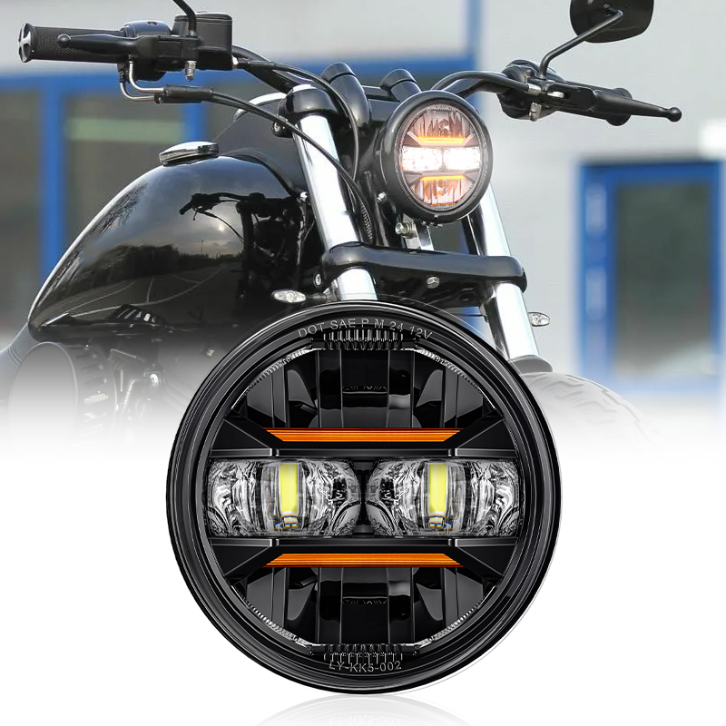 Универсальная автомобильная мо – обзор и цена Universal Motorcycle Led Headlight Projector