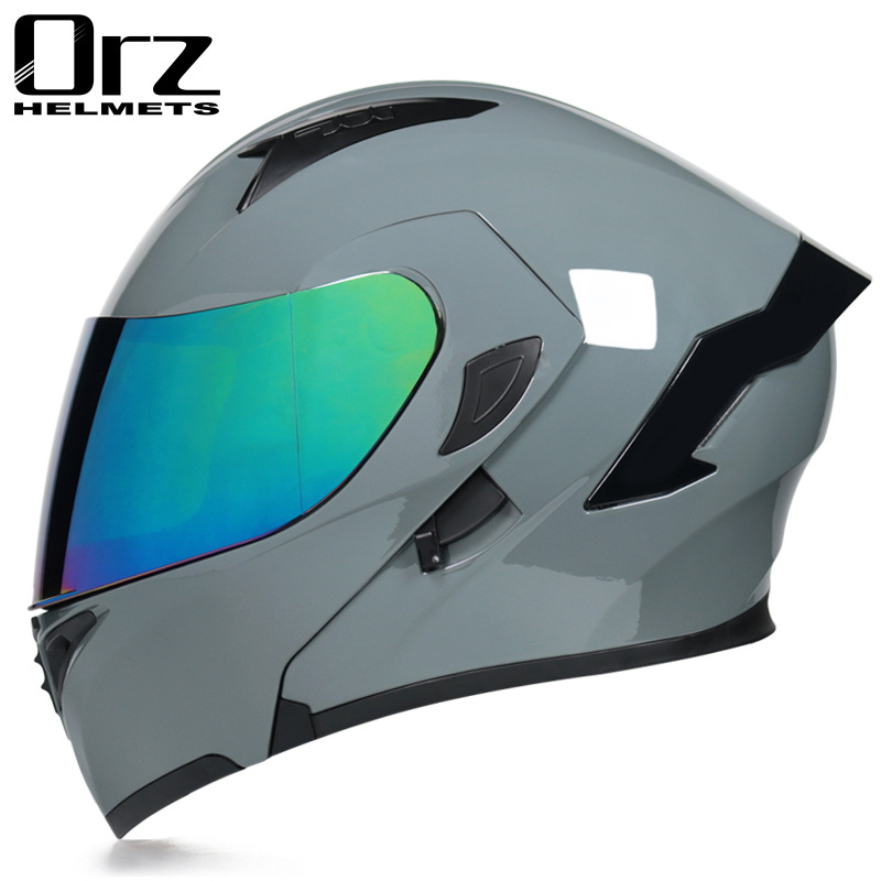Модульный мотоциклетный шлем с – обзор и цена Dual Visor Motorcycle Racing Helmet
