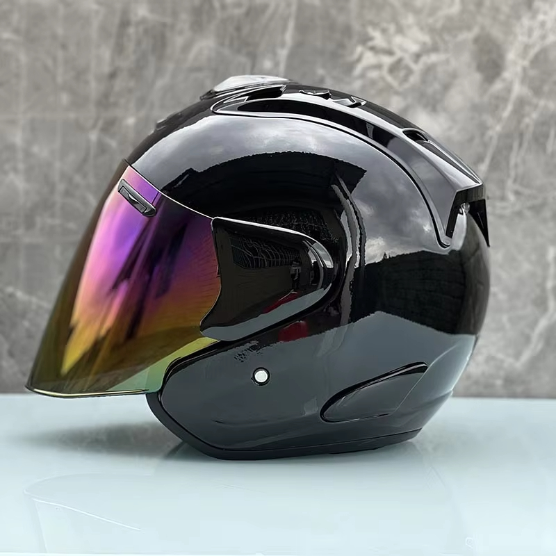Ram5 Яркий Черный Полушлем Муж – обзор и цена Full Face Motorcycle Helmet With Bluetooth