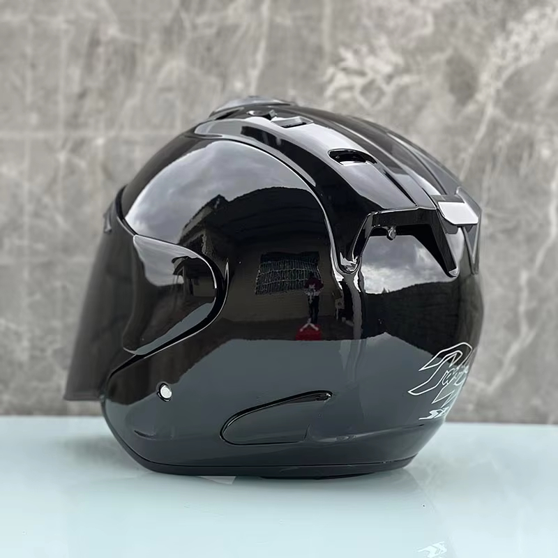 Ram5 Яркий Черный Полушлем Муж – обзор и цена Full Face Motorcycle Helmet With Bluetooth