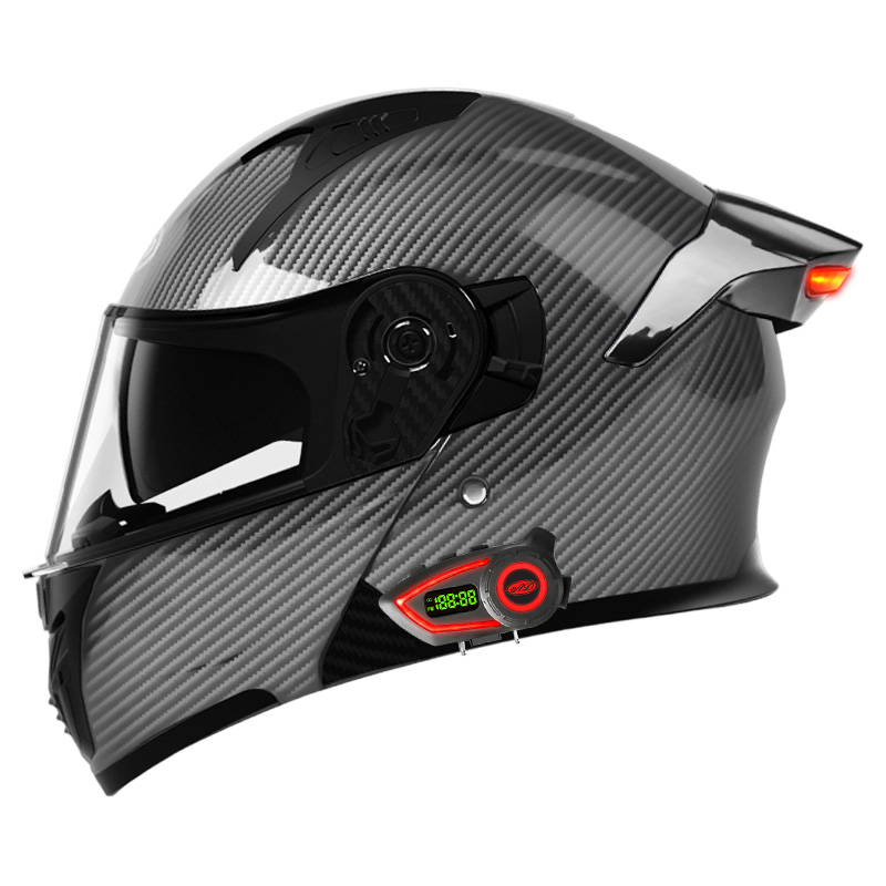 Мотошлемы из материала ABS с д – обзор и цена Full Face Motorcycle Helmet With Bluetooth