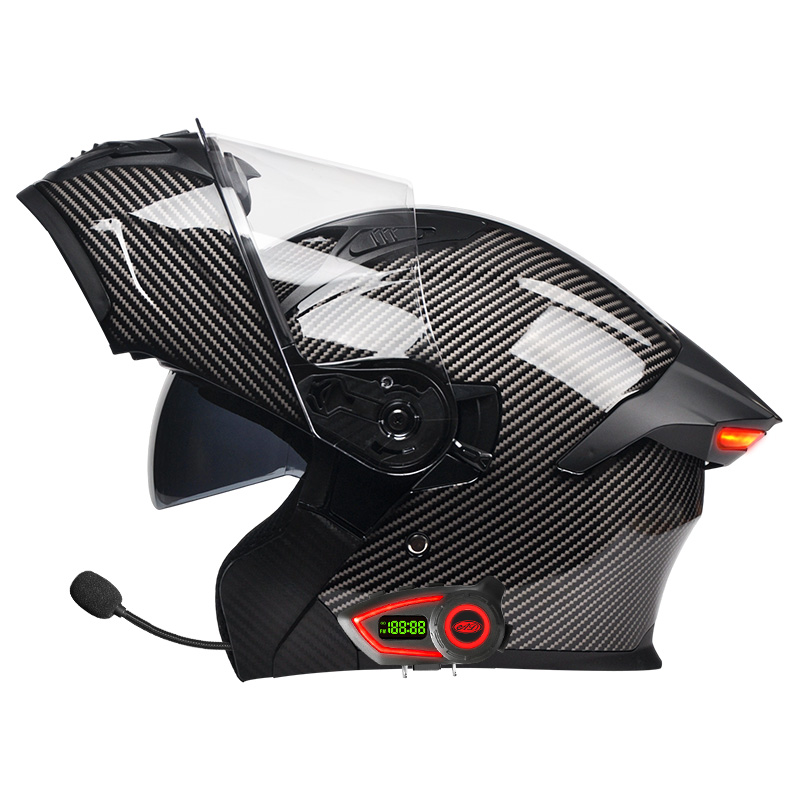 Мотошлемы из материала ABS с д – обзор и цена Full Face Motorcycle Helmet With Bluetooth