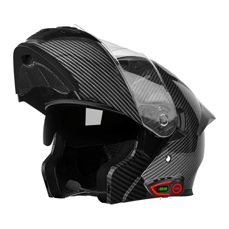 Мотошлемы из материала ABS с д – обзор и цена Full Face Motorcycle Helmet With Bluetooth